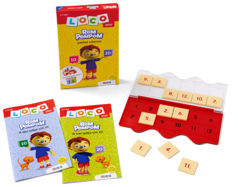 Loco Mini - Rompompom rekenen pakket