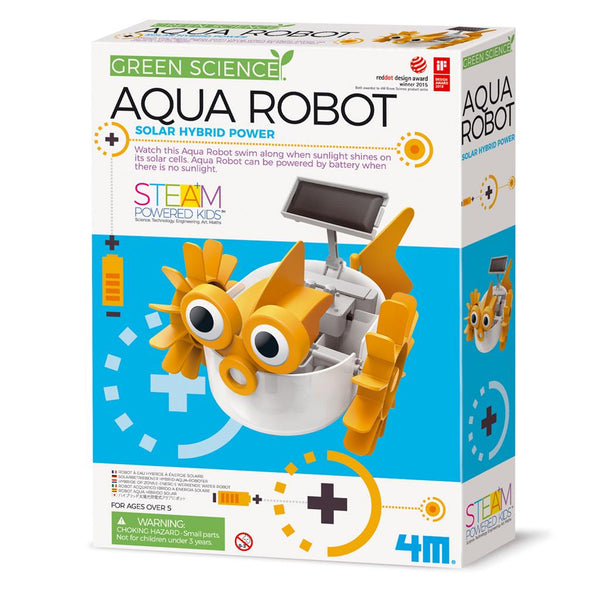 4M Kidzlabs Green Science  - Hybrid Solar Engineering AQUA ROBOT