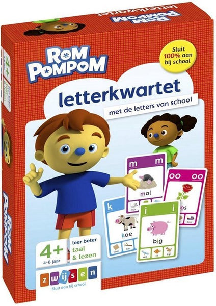 Rompompom Letterkwartet