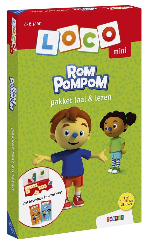 Loco mini Rompompom Pakket Taal & Lezen
