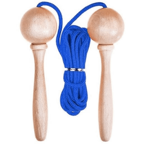 Acrobat - springtouw 3 meter - Blauw - aanpasbaar