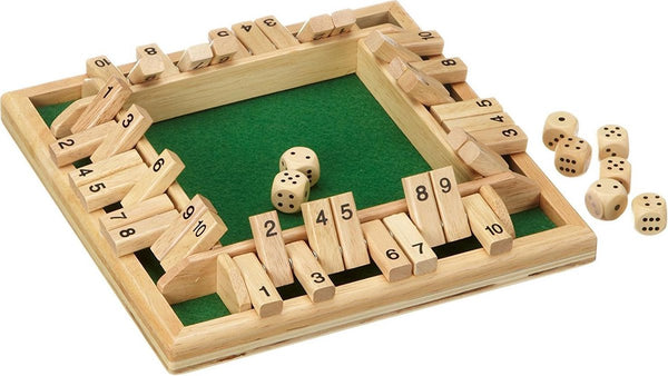 Shut the Box 10, voor 1-4 spelers