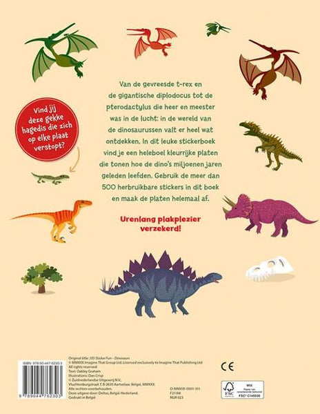 Super stickerpret - Dinosaurussen