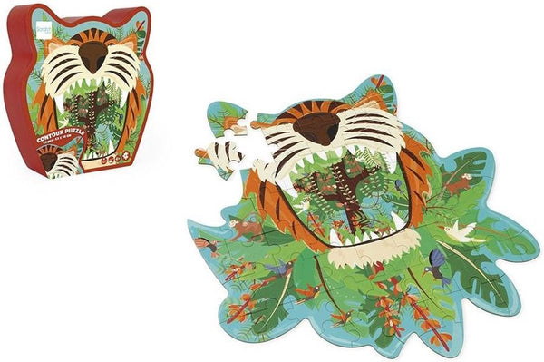Contour puzzel Tijger (59 st)