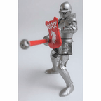 Unicorn Knight with spear red