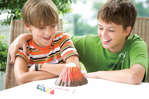 4M Kidzlabs Giet en verf een vulkaan