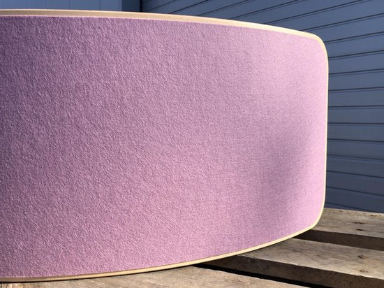 Wobbel Original blank gelakt vilt Wilde Rozen