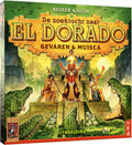 De Zoektocht naar El Dorado: Gevaren & Muisca Uitbreiding - Bordspel spellen van 999 Games doos voorkant productfoto